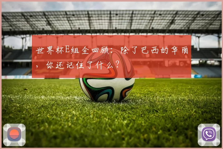 世界杯E组全回顾：除了巴西的华丽，你还记住了什么？